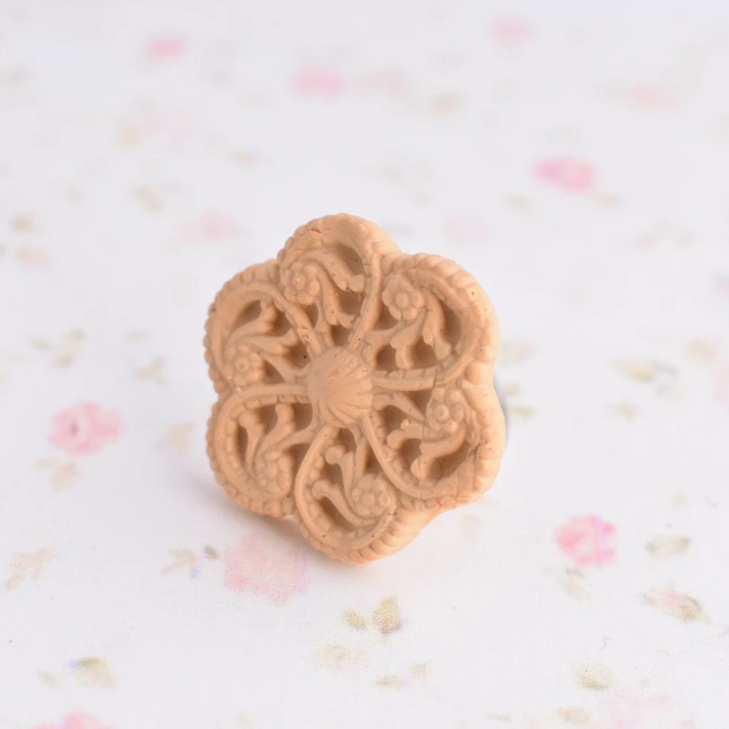 Scented Lemon Butter Cookie Ring Food Jewelry - Decadent Minis