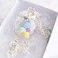 Pastel Macaron Cookie Jar Globe Necklace - Decadent Minis