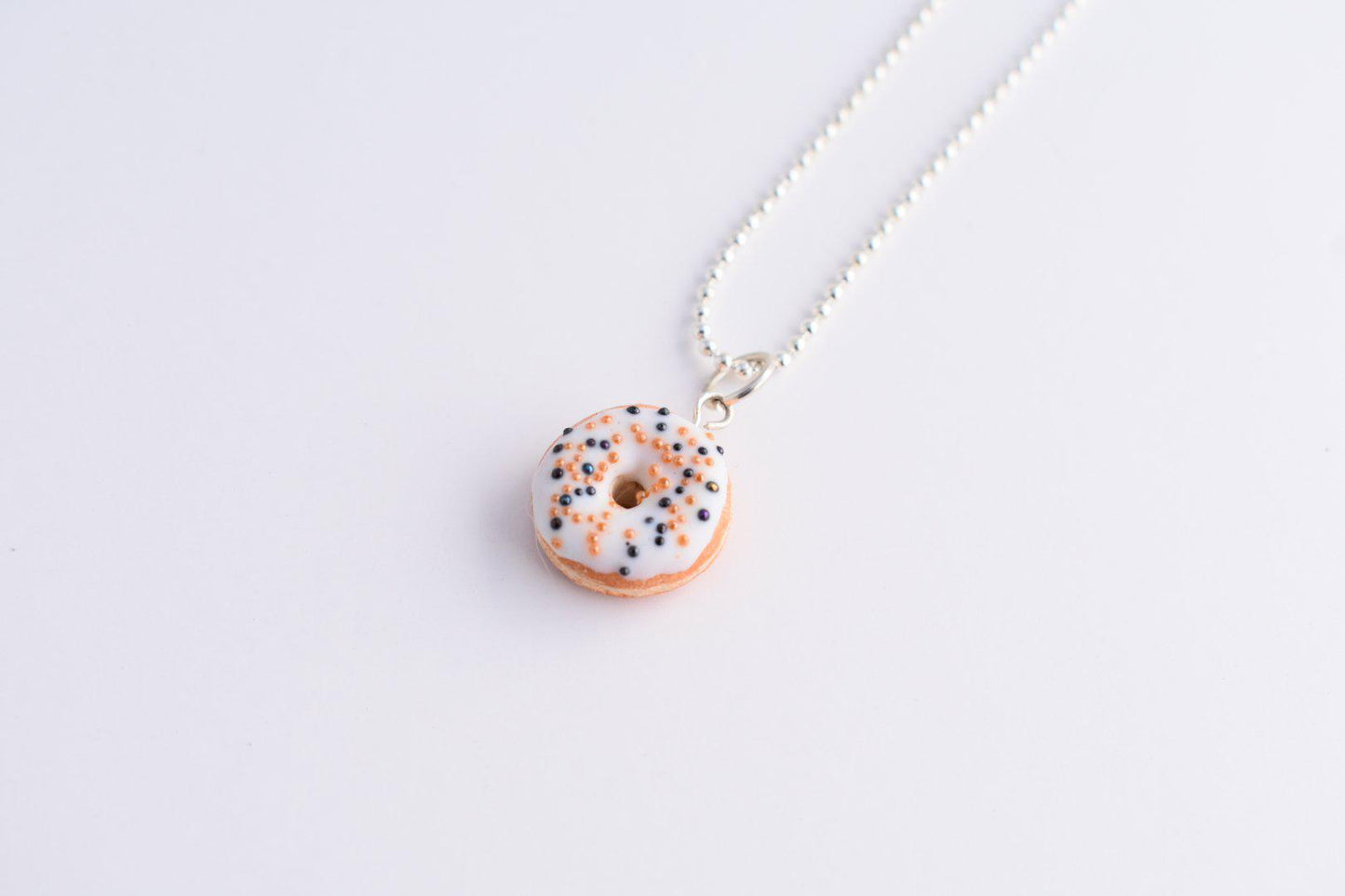 Scented Halloween Funfetti Donut Necklace - Decadent Minis
