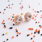 Scented Halloween Funfetti Donut Earrings - Decadent Minis