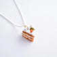 Scented Carrot Cake Necklace - Decadent Minis