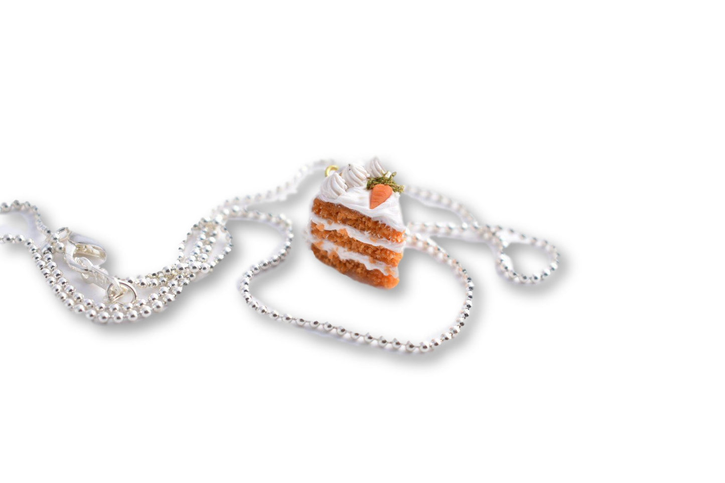 Scented Carrot Cake Necklace - Decadent Minis