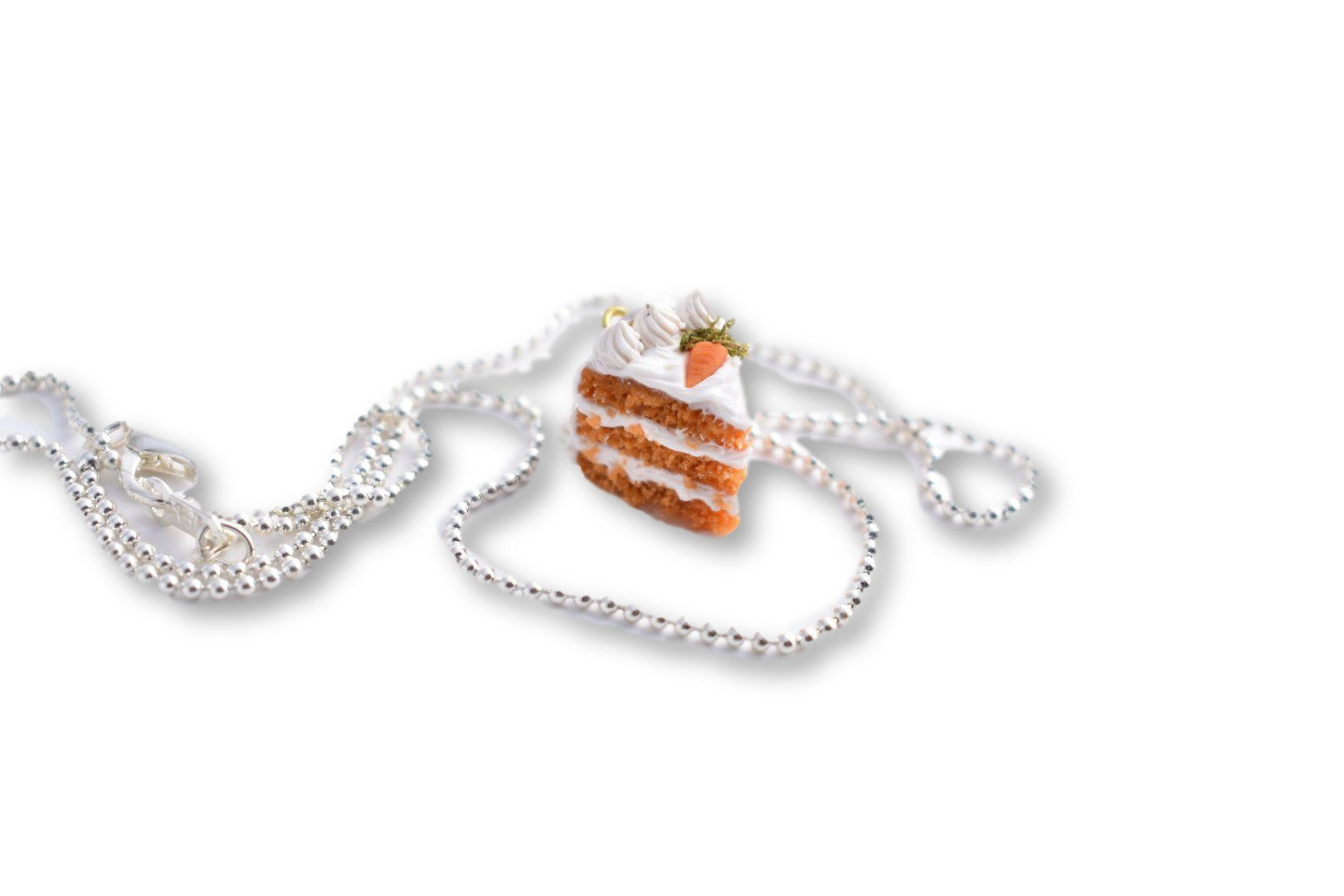 Scented Carrot Cake Necklace - Decadent Minis