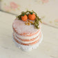 Scented 1:12 Dollhouse Miniature Autumn Naked Cake - Decadent Minis