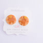Scented Waffle Stud Earrings - Decadent Minis