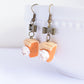 Scented Pumpkin Pie Antique Bronze Earrings - Decadent Minis