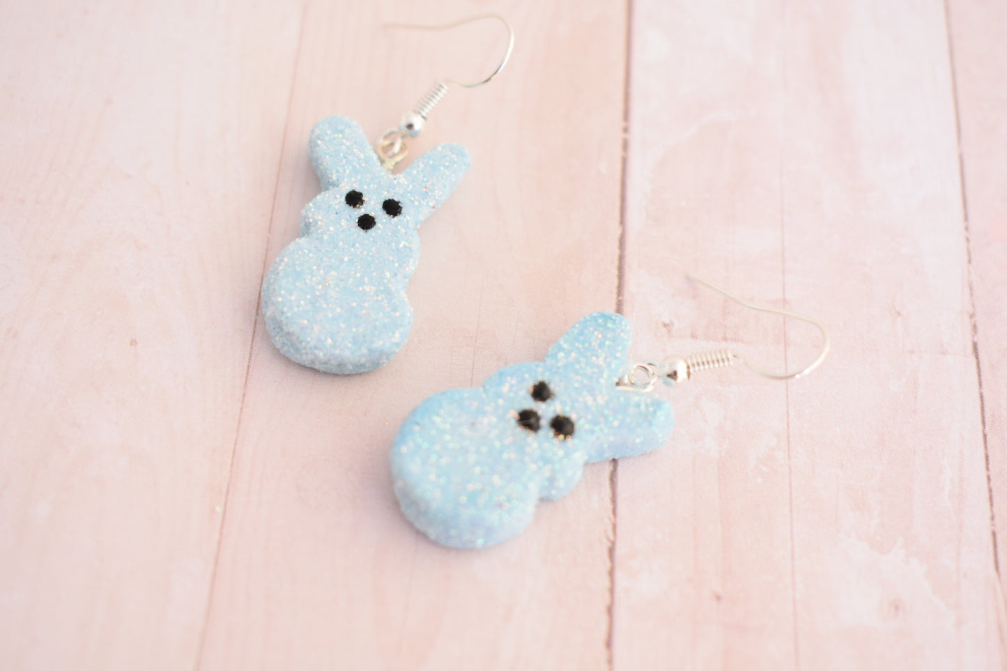 Scented Bunny Peeps Dangle Earrings - Decadent Minis