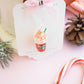 Scented Starbucks Inspired Christmas Frappuccino Charm Necklace-LIMITED EDITION - Decadent Minis
