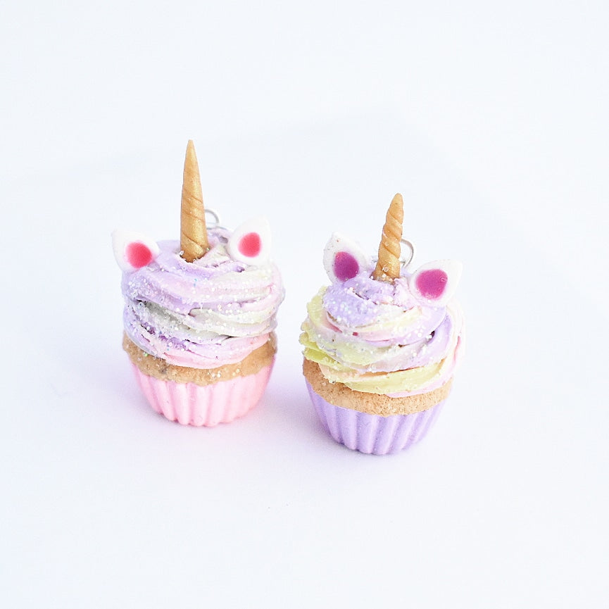 Scented BFF Unicorn Cupcake Charm set - Decadent Minis