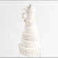 Scented Wedding Cake Replica - Custom Cake Design Service For Weddings, Heirlooms, Party Favors - Decadent Minis