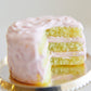 12th Scale Dollhouse Miniature Shabby Chic Pink Cake - Decadent Minis