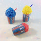 Scented Icee inspired charm.Choose your flavor. Miniature food jewelry - Decadent Minis