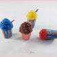 Scented Icee inspired charm.Choose your flavor. Miniature food jewelry - Decadent Minis