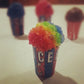 Scented Icee inspired charm.Choose your flavor. Miniature food jewelry - Decadent Minis