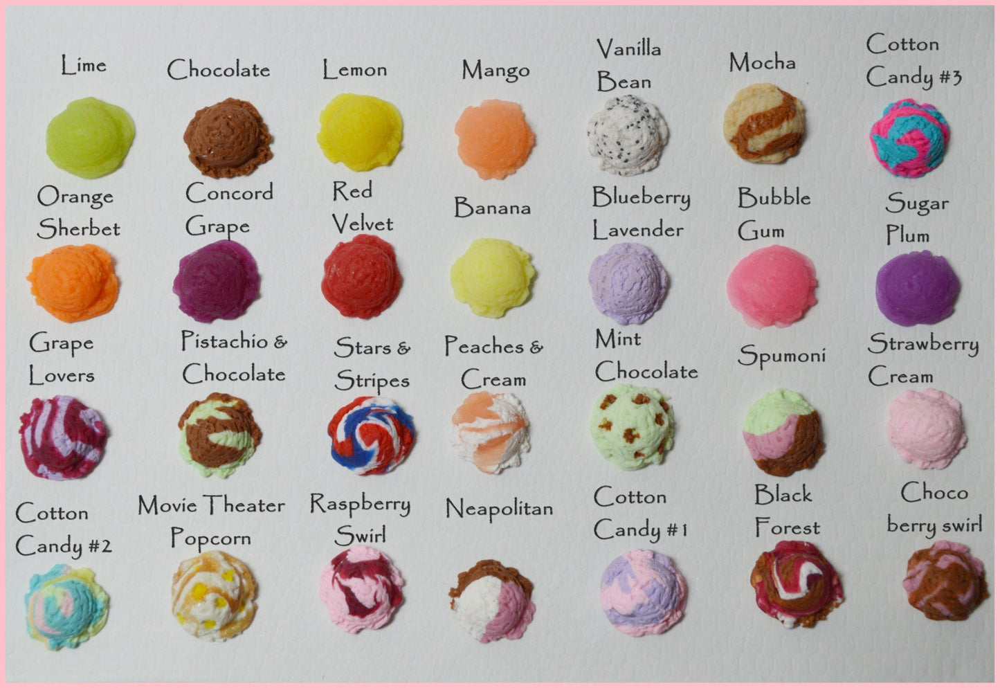 Scented Ice cream Scoop Earrings-Custom - Decadent Minis