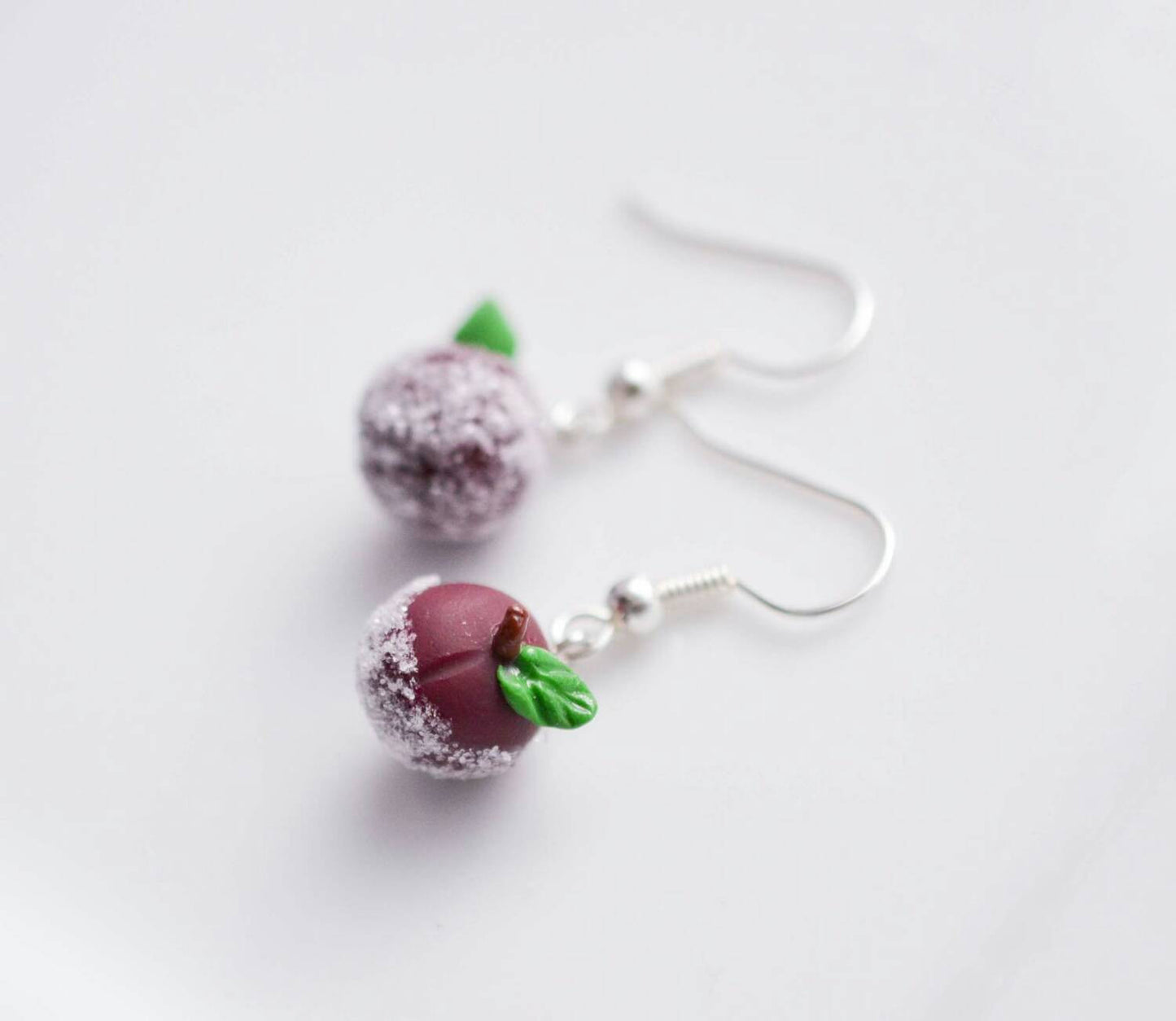 Scented Sugar Plum Earrings - Decadent Minis