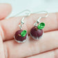 Scented Sugar Plum Earrings - Decadent Minis