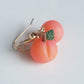 Scented Georgia Peach Earrings - Decadent Minis