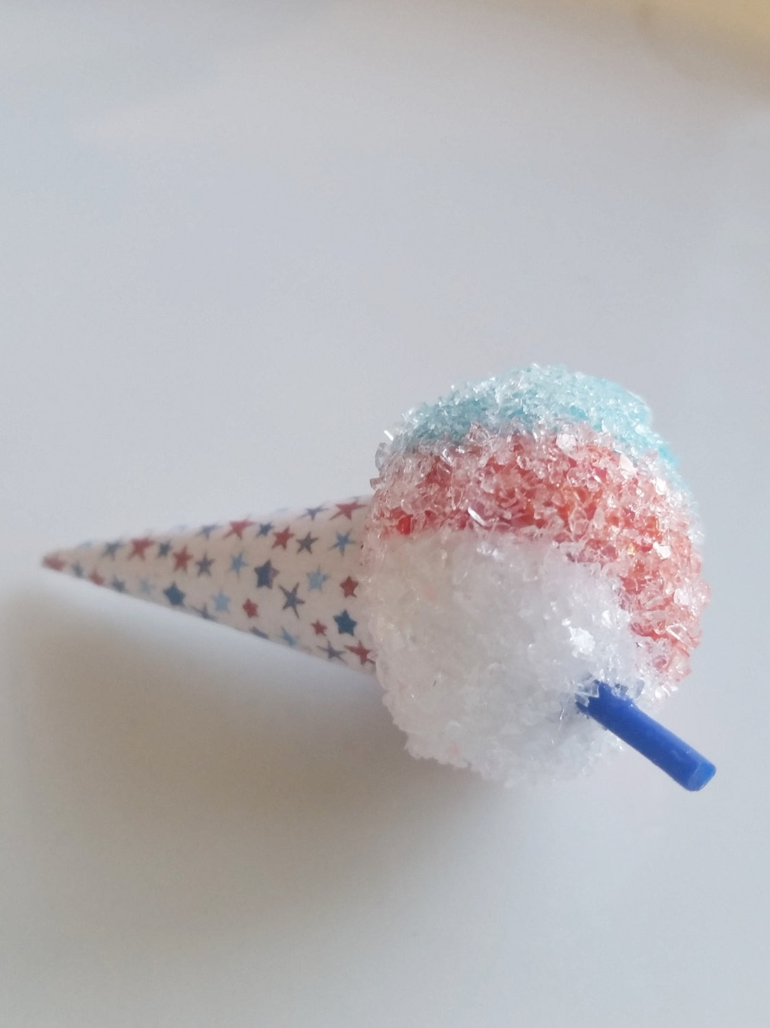 Fourth of July Scented Snow Cone Charm - Decadent Minis