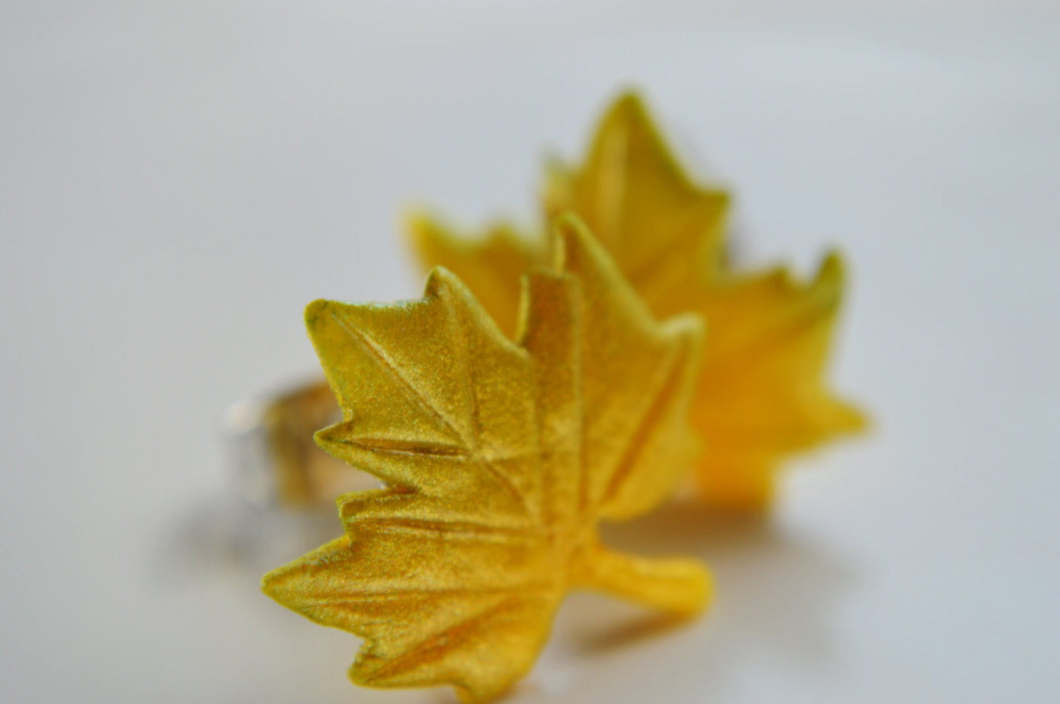 Scented Maple Leaf Earrings - Decadent Minis
