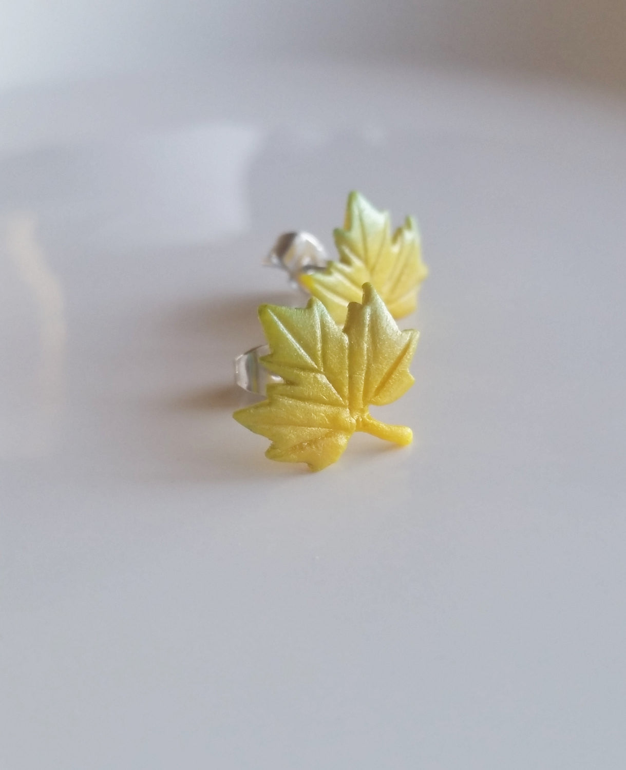 Scented Maple Leaf Earrings - Decadent Minis