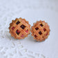 Old fashioned Cherry Pie earrings - Decadent Minis