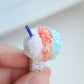 Fourth of July Scented Snow Cone Charm - Decadent Minis