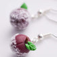 Scented Sugar Plum Earrings - Decadent Minis