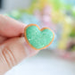 Sugar cookie ring - Aqua blue-Polymer clay miniature food jewelry-Sugar cookie collection - Decadent Minis
