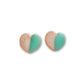 Scented Mint Dipped Sugar Cookie Stud Earrings - Decadent Minis
