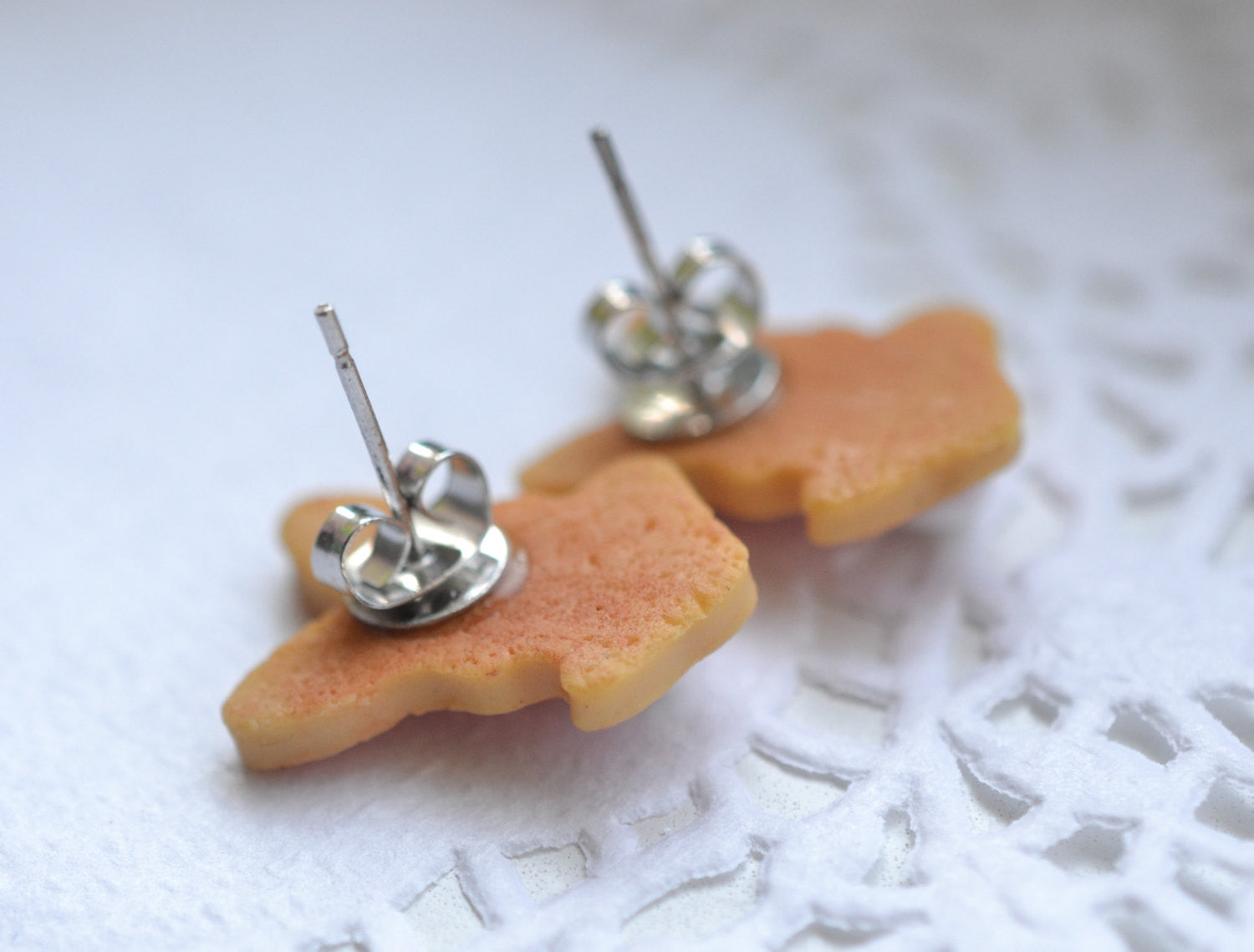 Scented Bunny Bum Sugar Cookie Earrings - Decadent Minis