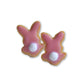 Scented Bunny Bum Sugar Cookie Earrings - Decadent Minis