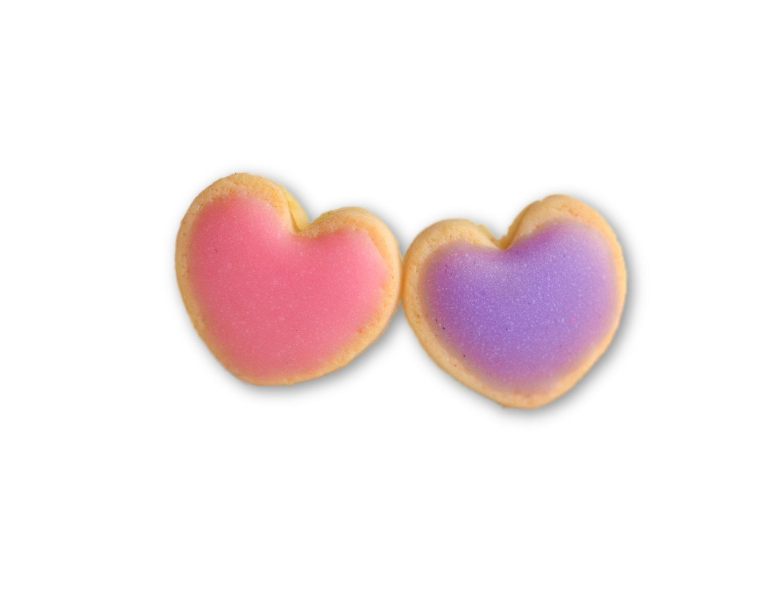 Scented Pink & Purple Sugar Cookie Earrings - Decadent Minis
