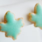 Mint Leaf Sugar Cookie Earrings-Sugar cookie collection-Scented-Miniature food jewelry Thanksgiving - Decadent Minis