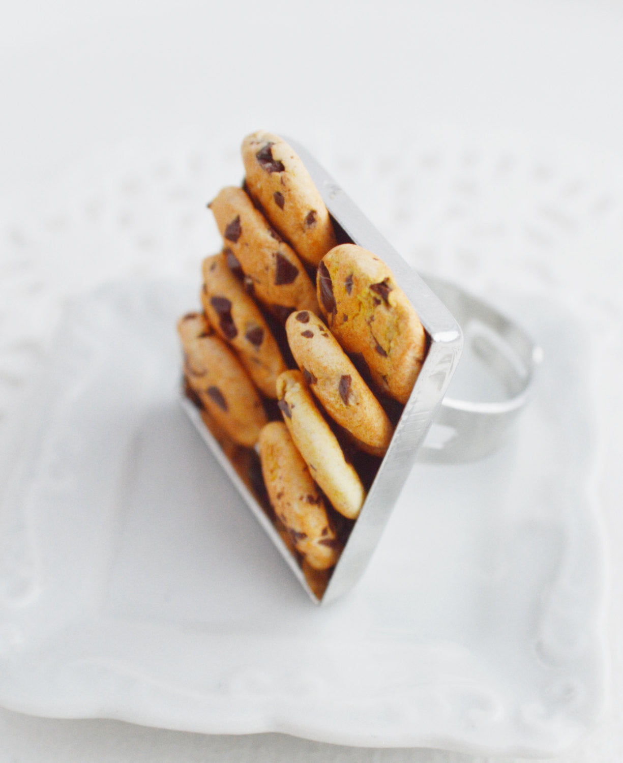 Scented Tray of Cookies Ring - Decadent Minis