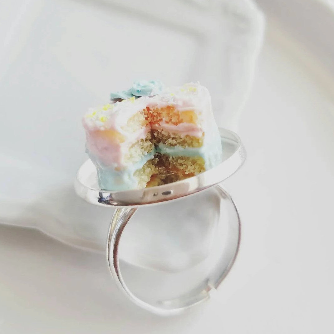 Scented Spring Ombre Cake Ring - Decadent Minis