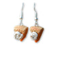 Scented Pumpkin Pie Earrings - Decadent Minis