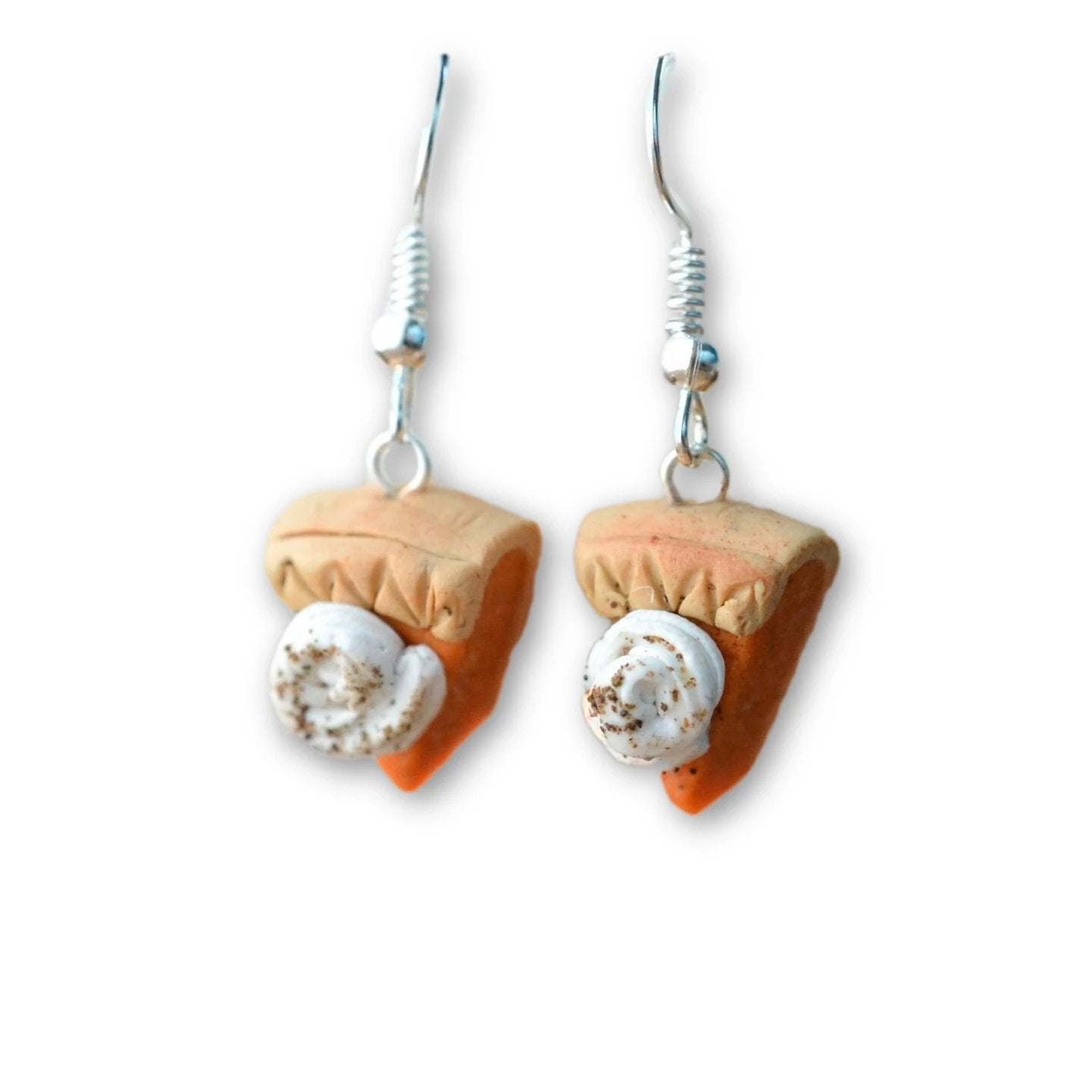 Scented Pumpkin Pie Earrings - Decadent Minis