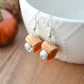 Scented Pumpkin Pie Earrings - Decadent Minis